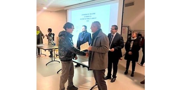 Cérémonie républicaine de remise du Diplôme National du Brevet au collège Robert Doisneau