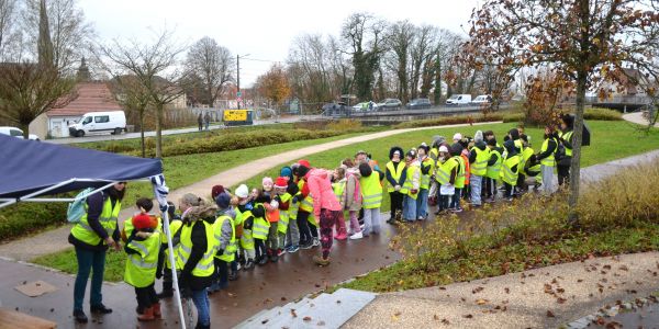 Sortie éducative sur le terrain pour l’école élémentaire de Rech