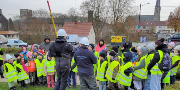 Sortie éducative sur le terrain pour l’école élémentaire de Rech