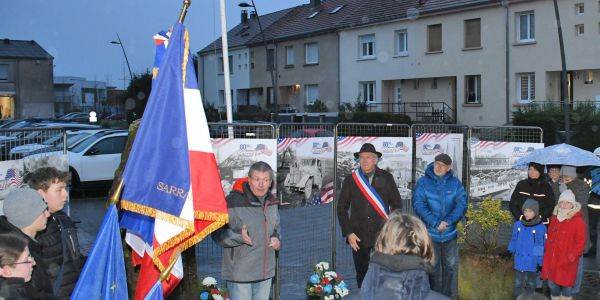 Le jeudi 5 décembre à 16h30, Sarralbe a commémoré avec émotion le 80ᵉ anniversaire de sa libération.