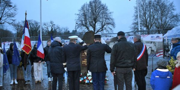 Le jeudi 5 décembre à 16h30, Sarralbe a commémoré avec émotion le 80ᵉ anniversaire de sa libération.