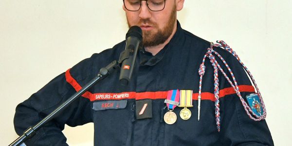 Les sapeurs-pompiers de Sarralbe et du Val-de-Guéblange célèbrent leur Sainte-Barbe