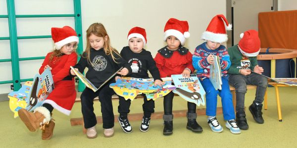 Une visite magique du Père Noël dans nos écoles