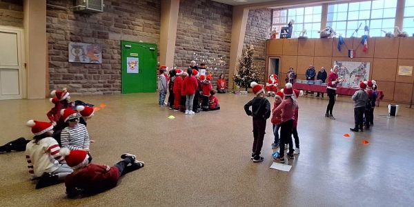 Une visite magique du Père Noël dans nos écoles