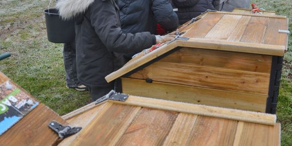 Les élèves de Rech s’engagent pour le compostage et la biodiversité !