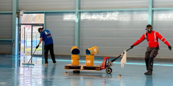 UNE NOUVELLE ÉTAPE CLÉ POUR LA SALLE DE SPORT DU COMPLEXE FRANÇOIS MITTERRAND